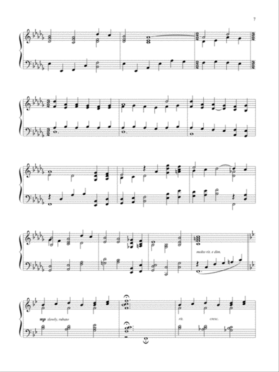 Contemplative Folk Tunes for Piano Piano Solo scores gallery preview page 3