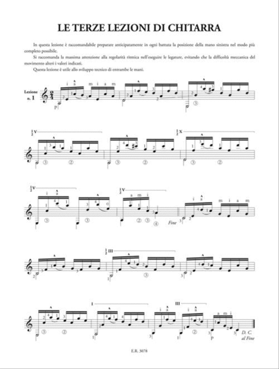 Le Terze Lezioni Di Chitarra Acoustic Guitar scores gallery preview page 3
