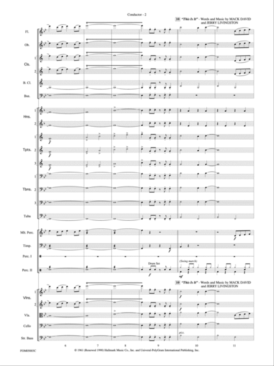 What's Up at the Symphony? (Bugs Bunny's Greatest Hits) Full Orchestra scores gallery preview page 3