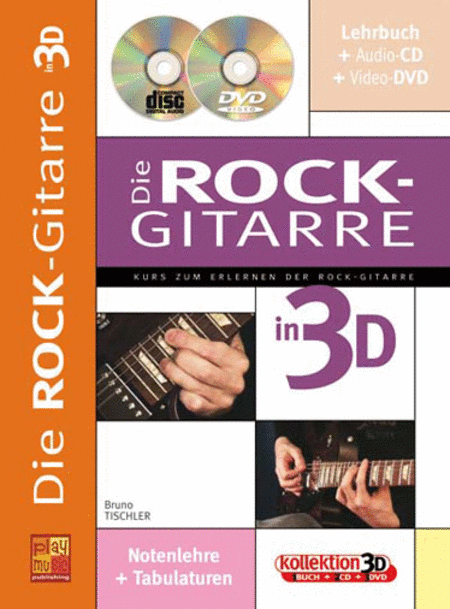 Die Rock-Gitarre in 3D
