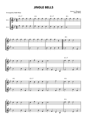 Jingle Bells - Clarinet Duet