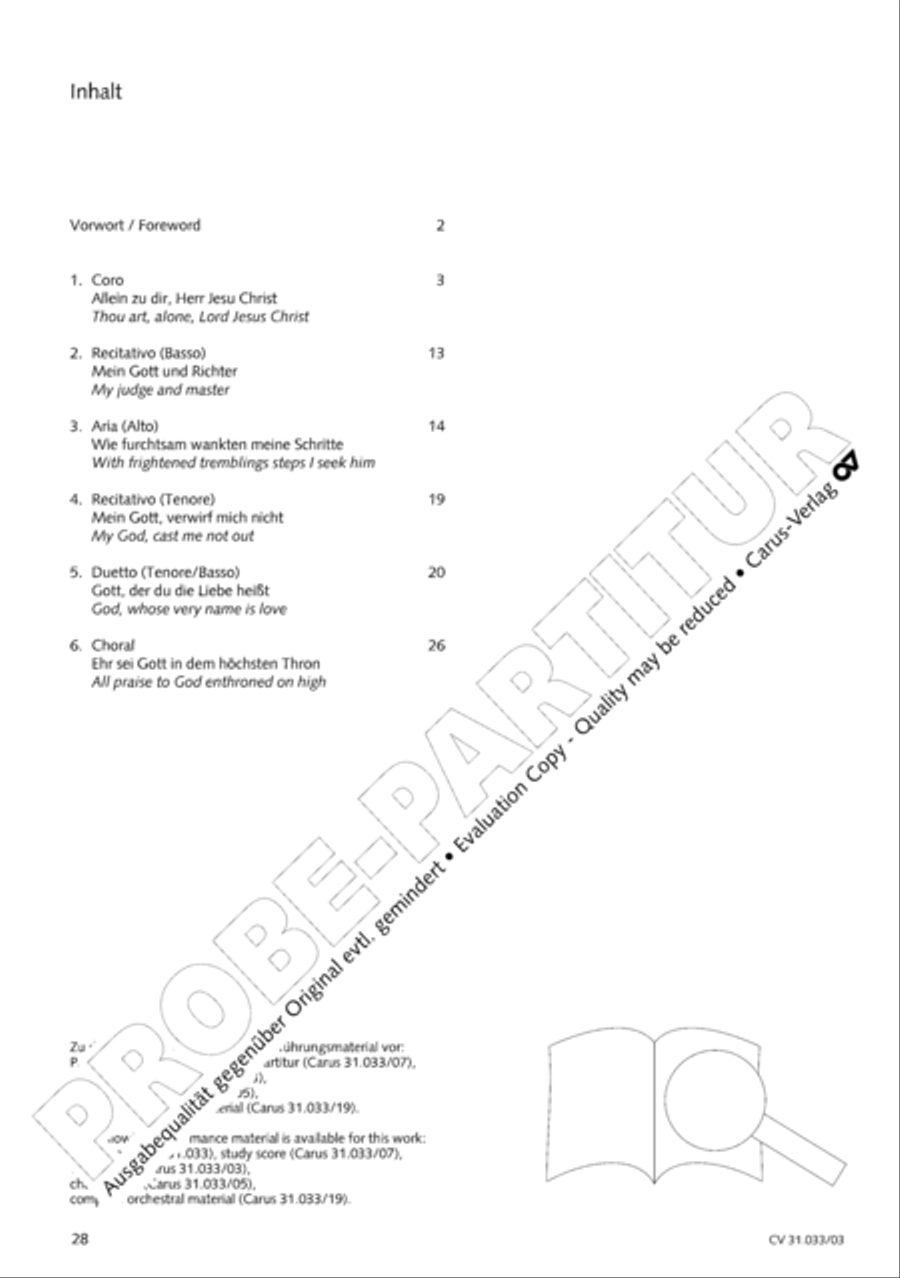 Lord Jesus Christ, in thee alone (Allein zu dir, Herr Jesu Christ) ATB scores gallery preview page 29