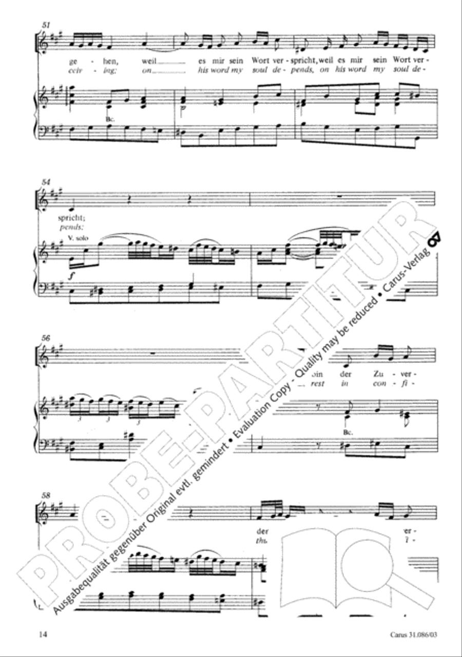 Truly, truly I say to you (Wahrlich, wahrlich, ich sage euch) 4-Part scores gallery preview page 15