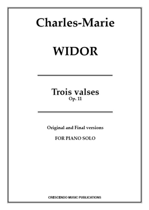 Trois valses, Op. 11