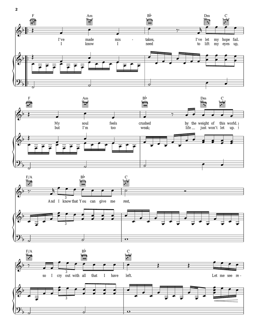 Worn Guitar scores gallery preview page 2