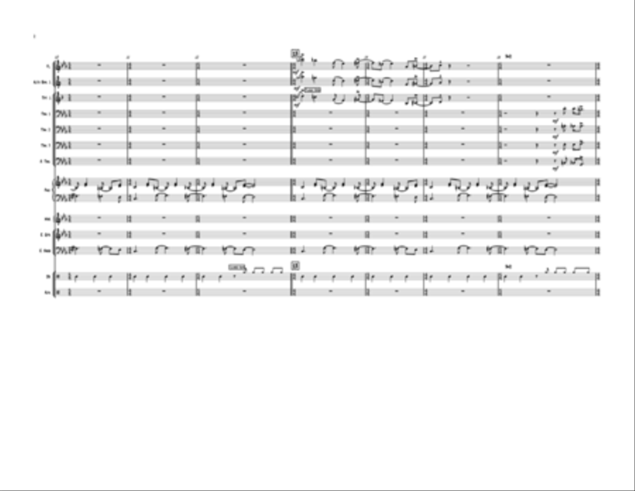 7 to 9 Jazz Ensemble scores gallery preview page 2
