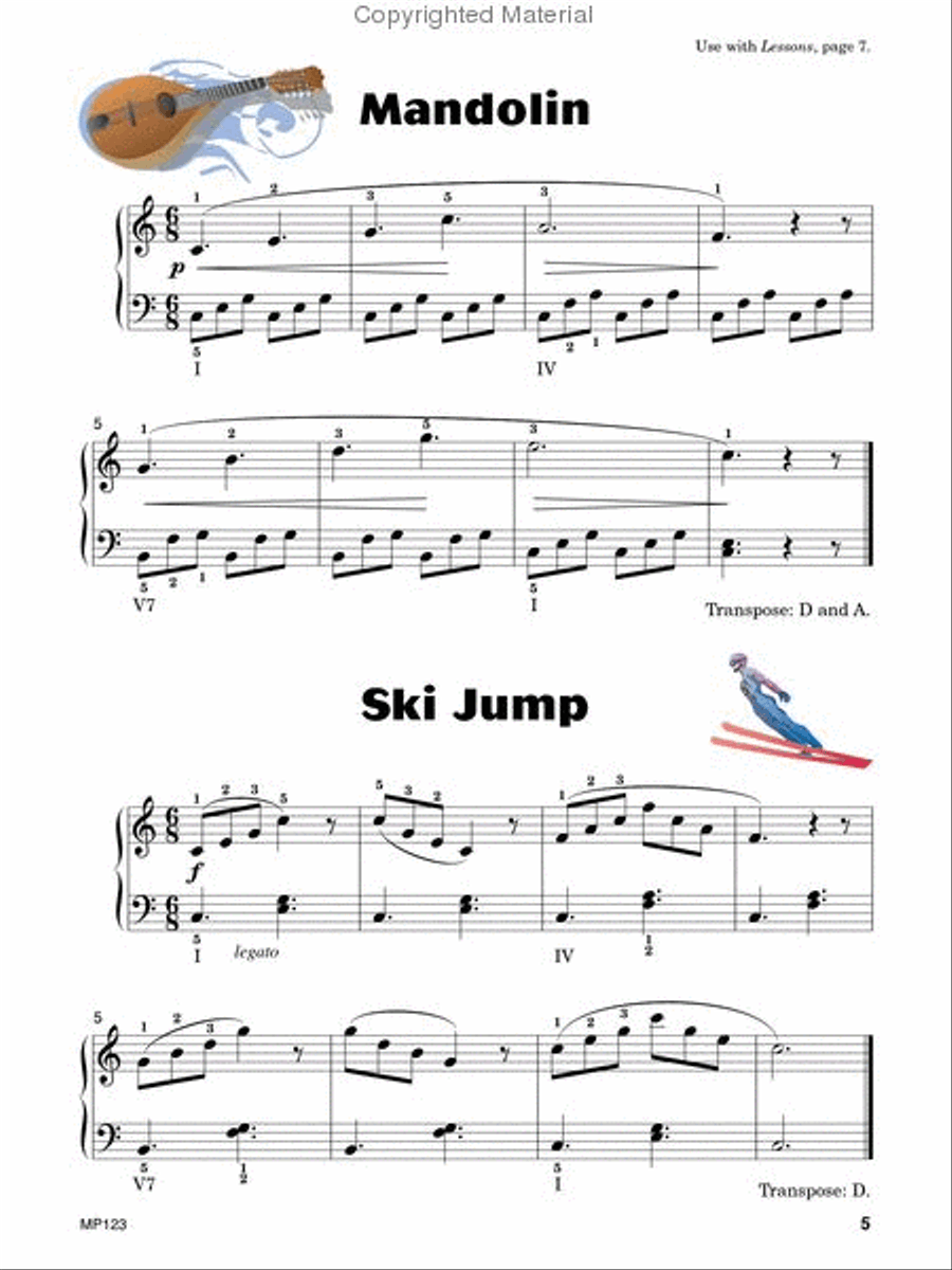 Piano Town, Technic - Level 3 Piano Method scores gallery preview page 3