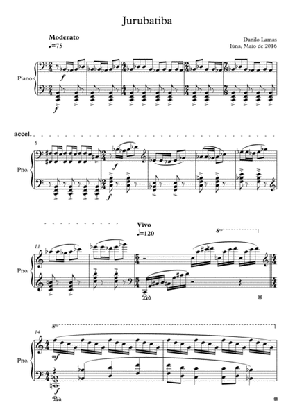Jurubatiba (for Piano solo) image number null