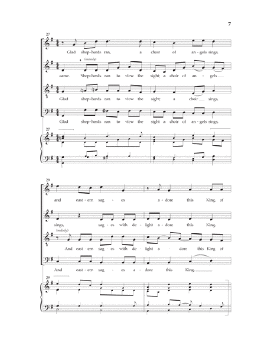 Res Miranda (Wonderful Thing) 4-Part scores gallery preview page 5
