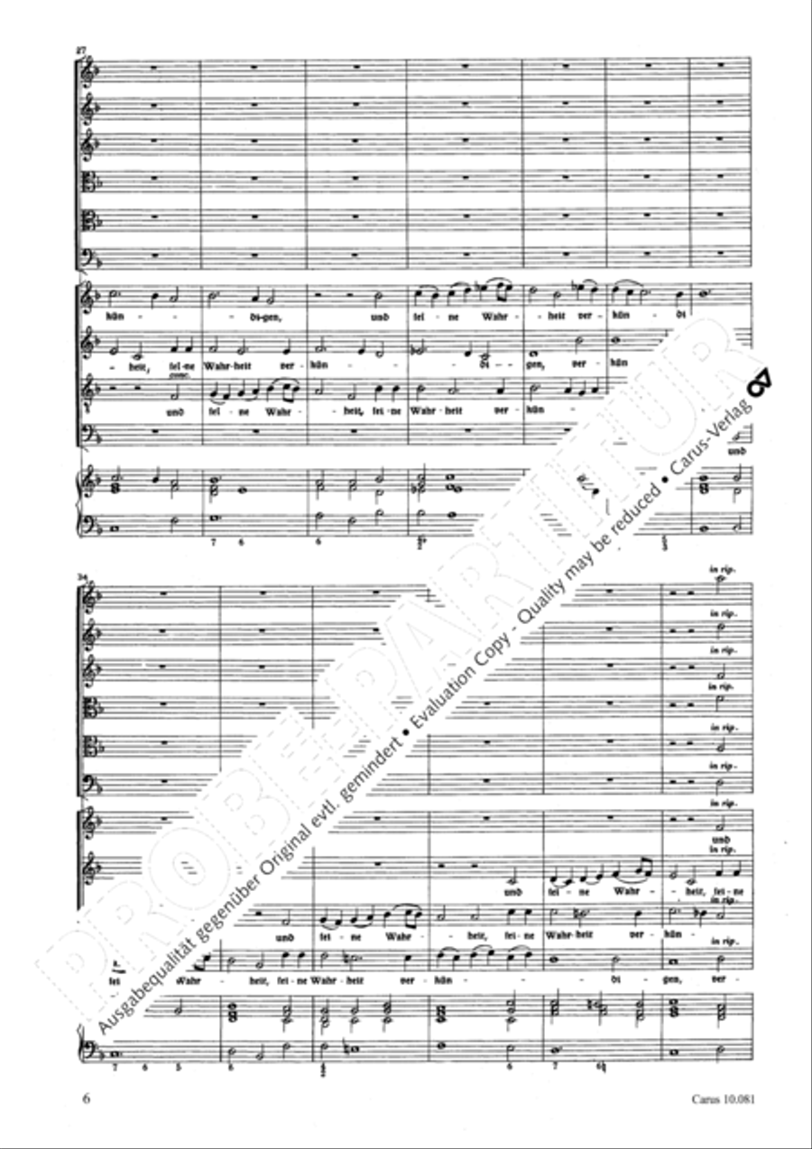 Ich will singen von der Gnade 4-Part scores gallery preview page 9