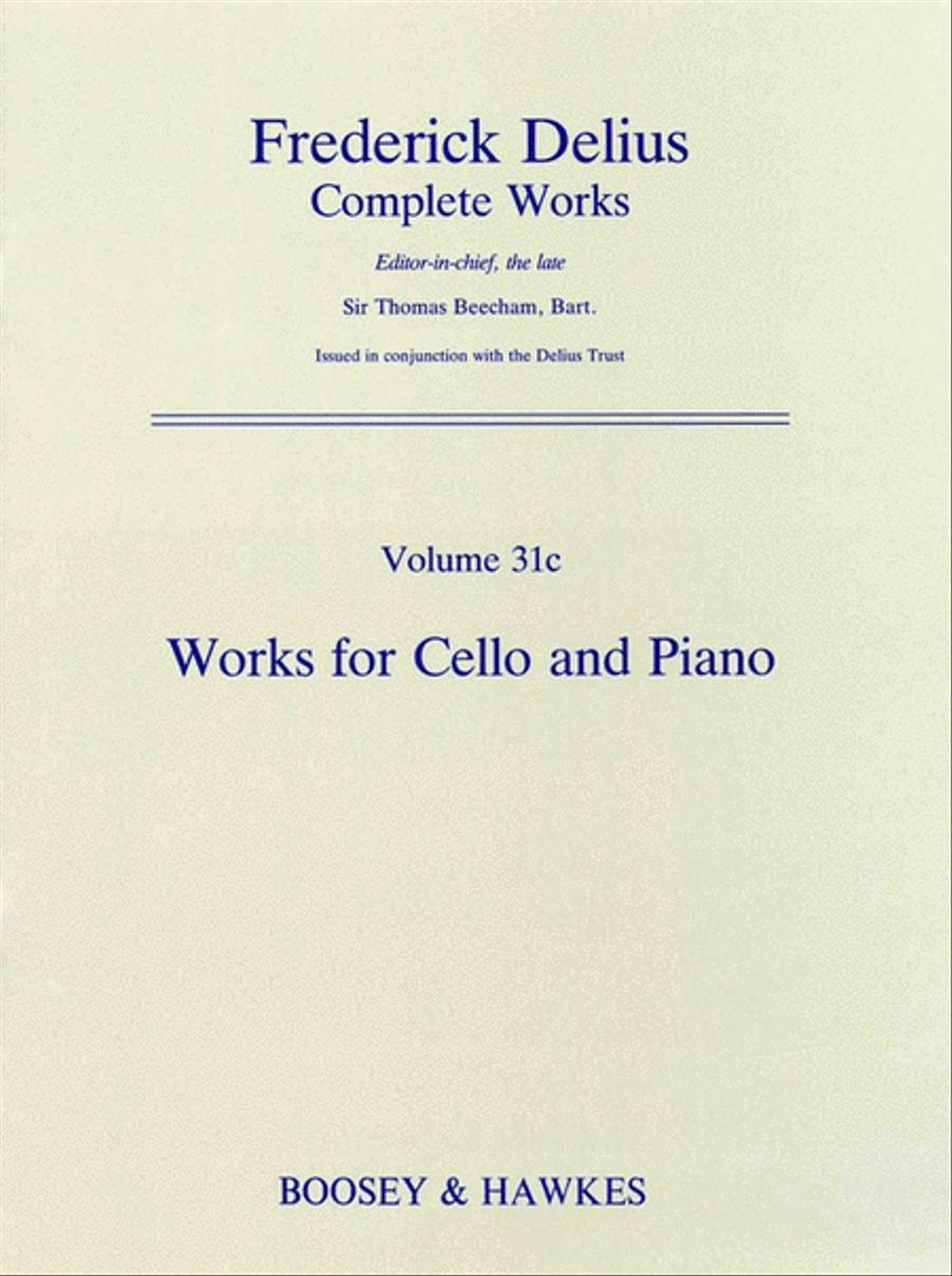 Werke für Violoncello und Klavier Piano Accompaniment scores gallery preview page 1
