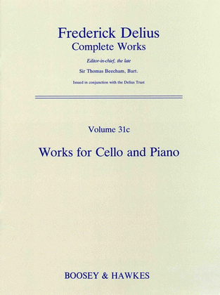 Book cover for Werke für Violoncello und Klavier