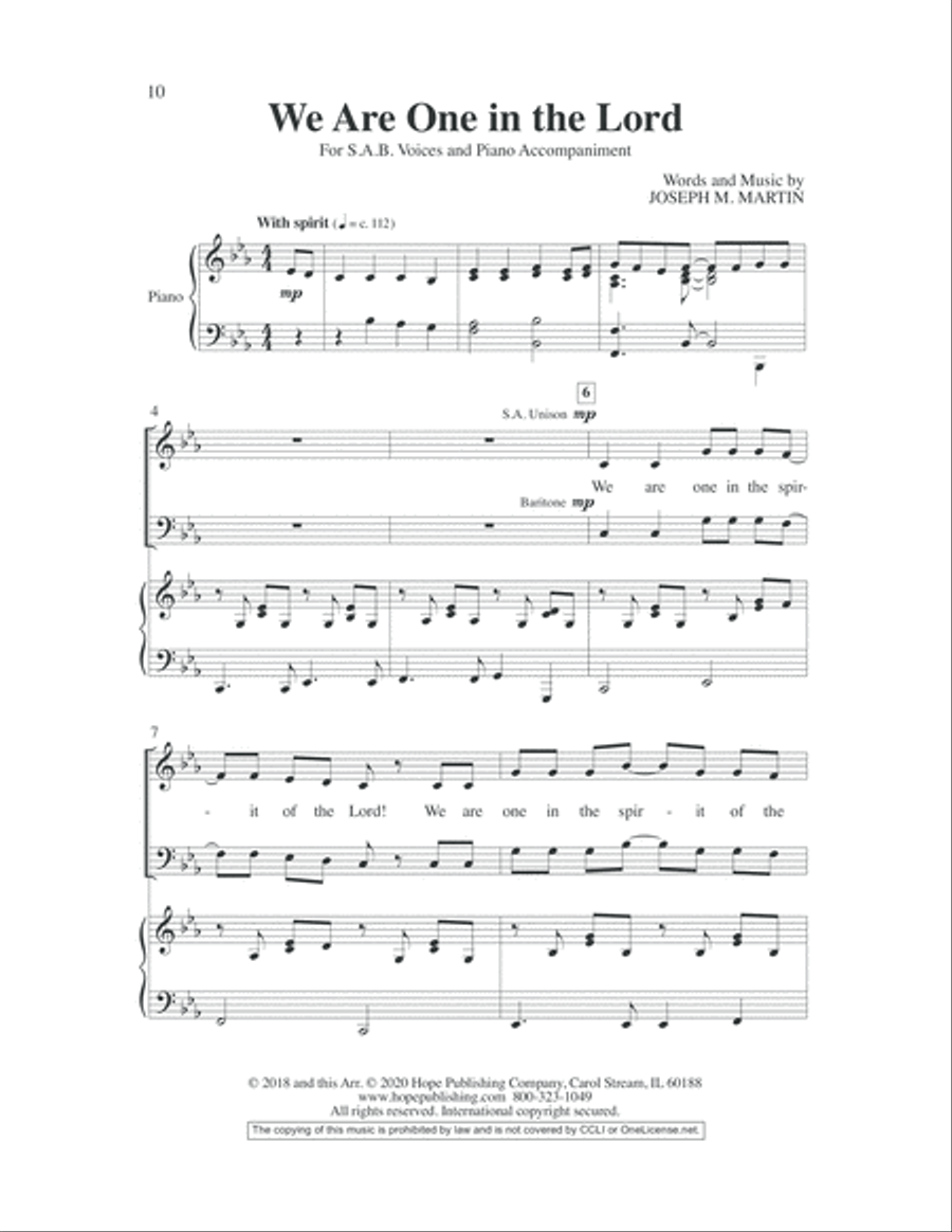 Worship Openers: Introits that Work!, Vol. 5 Choir scores gallery preview page 10