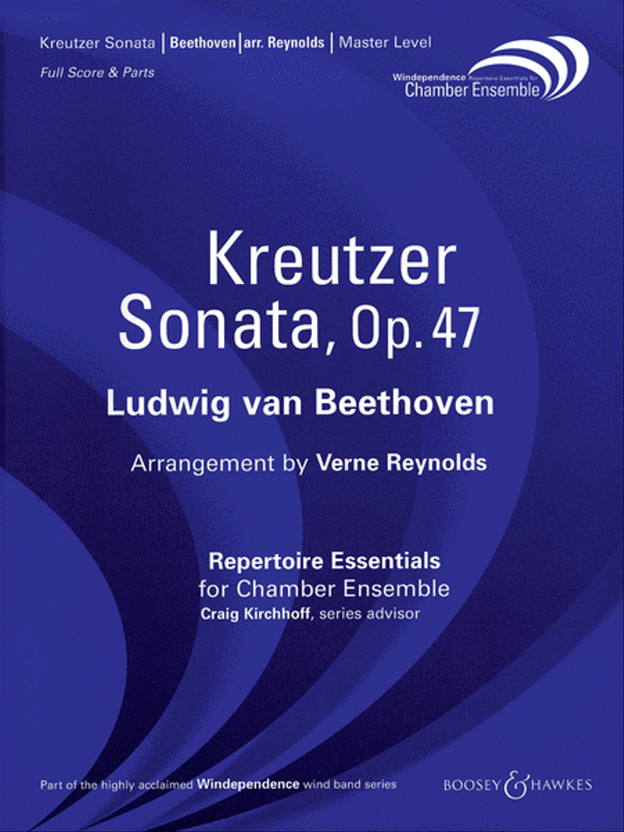 Kreutzer Sonata, Op. 47 Kreutzer Sonata, Op. 47 Woodwind Quintet scores gallery preview page 1