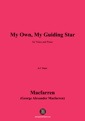 Book cover for Macfarren-My Own,My Guiding Star,in C Major
