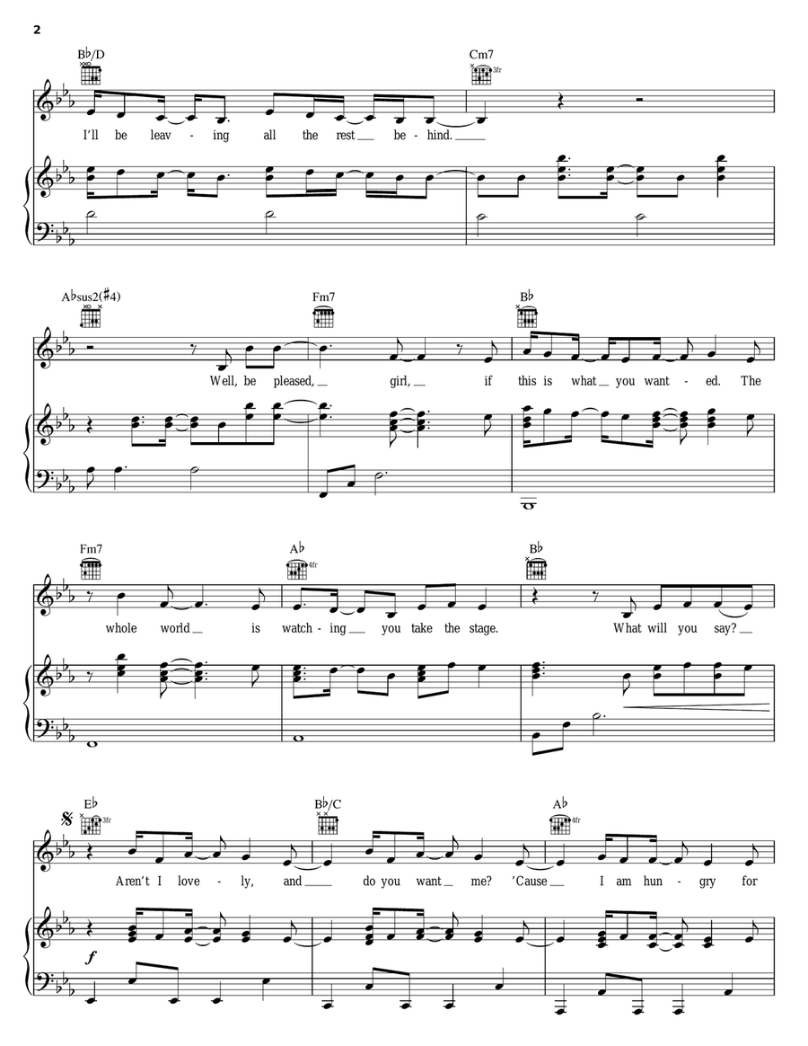 Real Real Acoustic Guitar scores gallery preview page 2