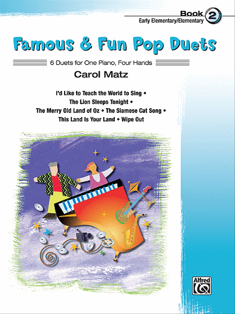 Famous & Fun Pop Duets, Book 2 Small Ensemble scores gallery preview page 1