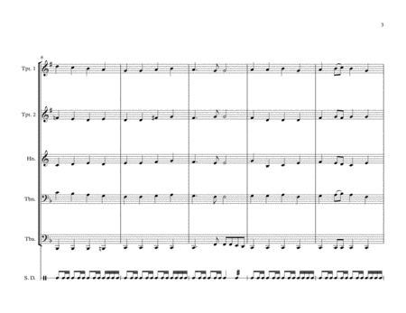 Rhodesian National Anthem for Brass Quintet image number null