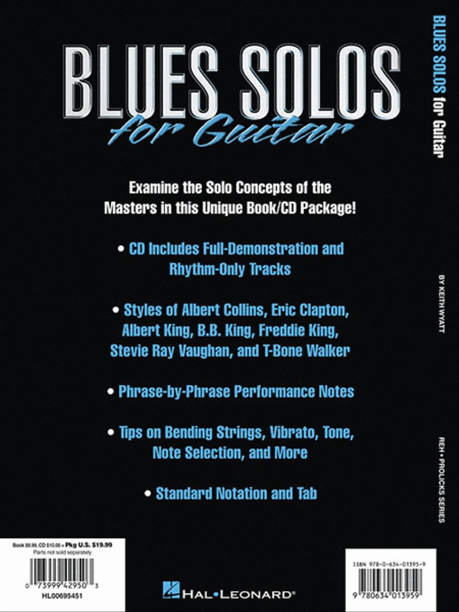 Blues Solos for Guitar Electric Guitar scores gallery preview page 2