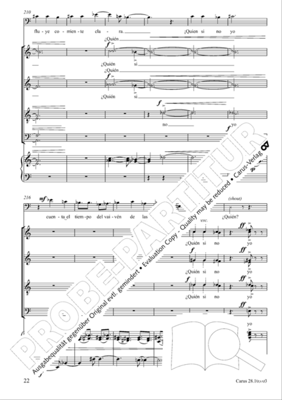 Water Water 4-Part scores gallery preview page 37