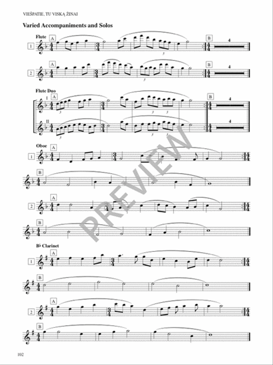 Christe Lux mundi - Instrument edition Guitar scores gallery preview page 104