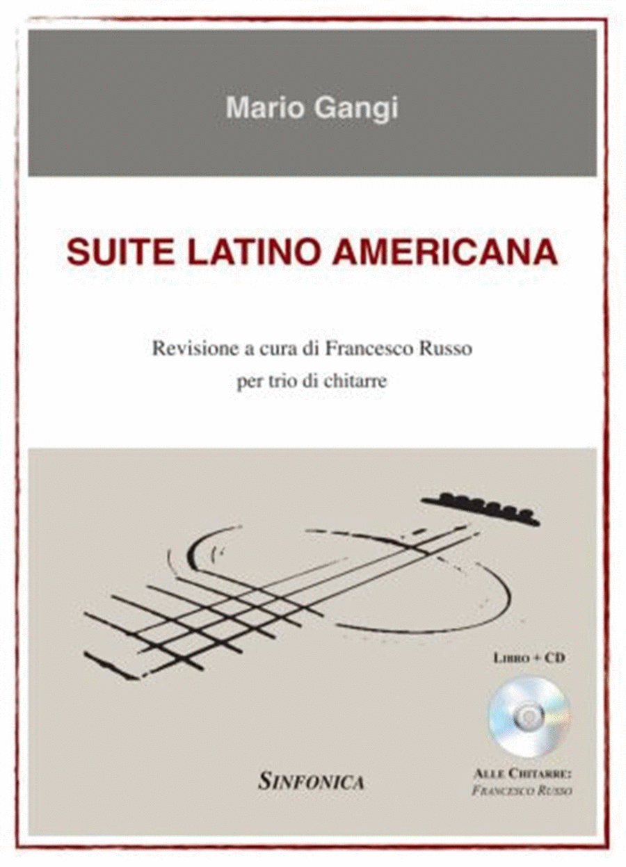 Suite Latino Americana Guitar Ensemble scores gallery preview page 1