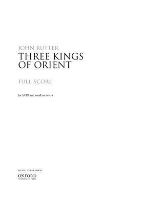 Book cover for Three Kings of Orient