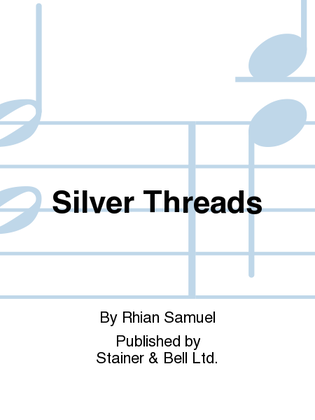 Book cover for Silver Threads. Harpsichord