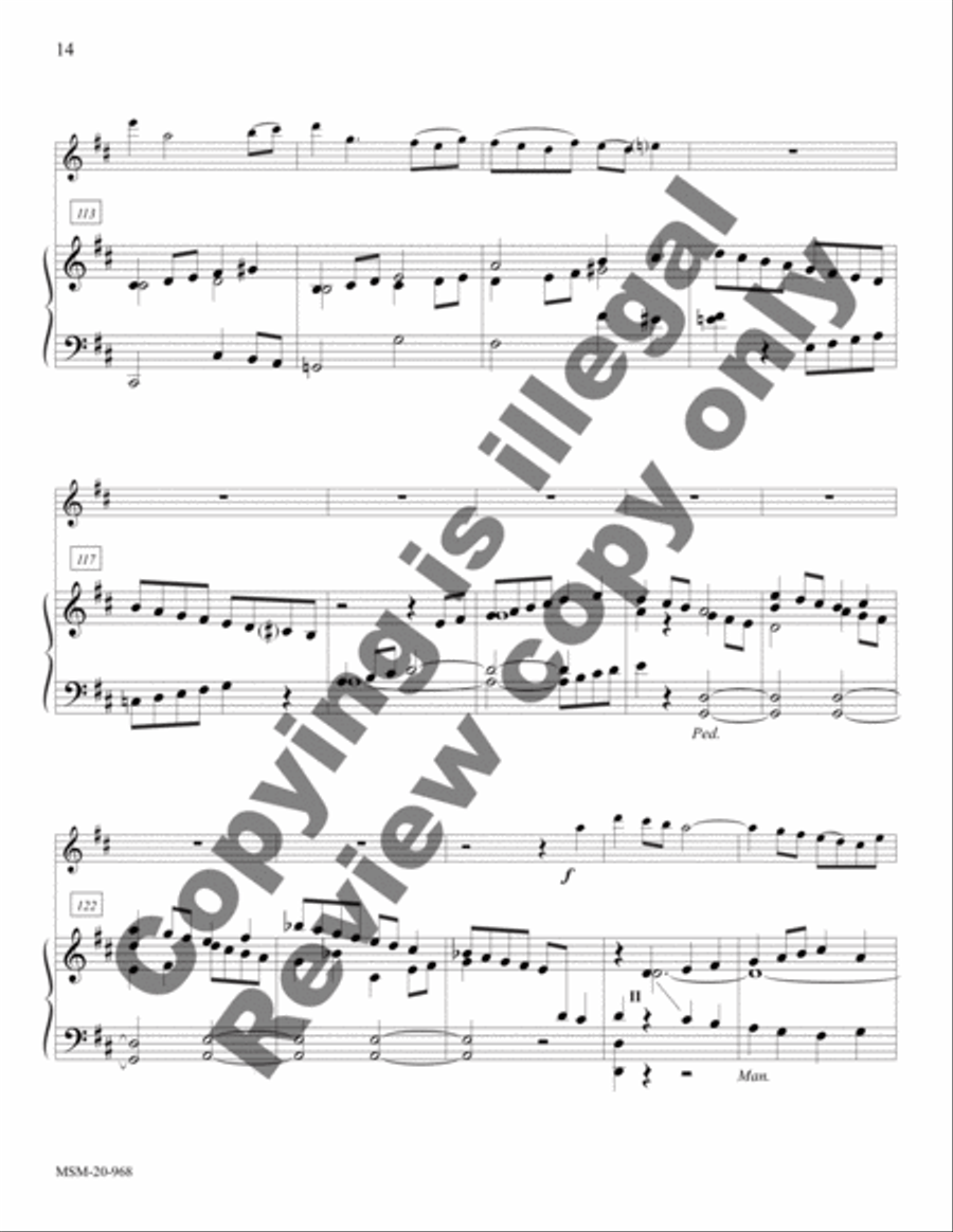 Suite in Classical Style Flute scores gallery preview page 6