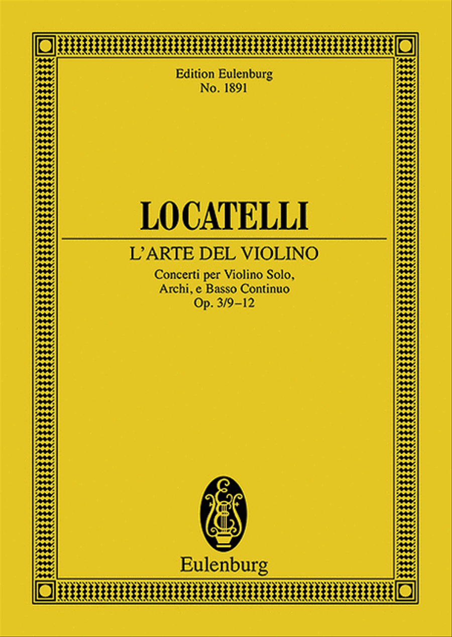 L'Arte del Violino Orchestra scores gallery preview page 1