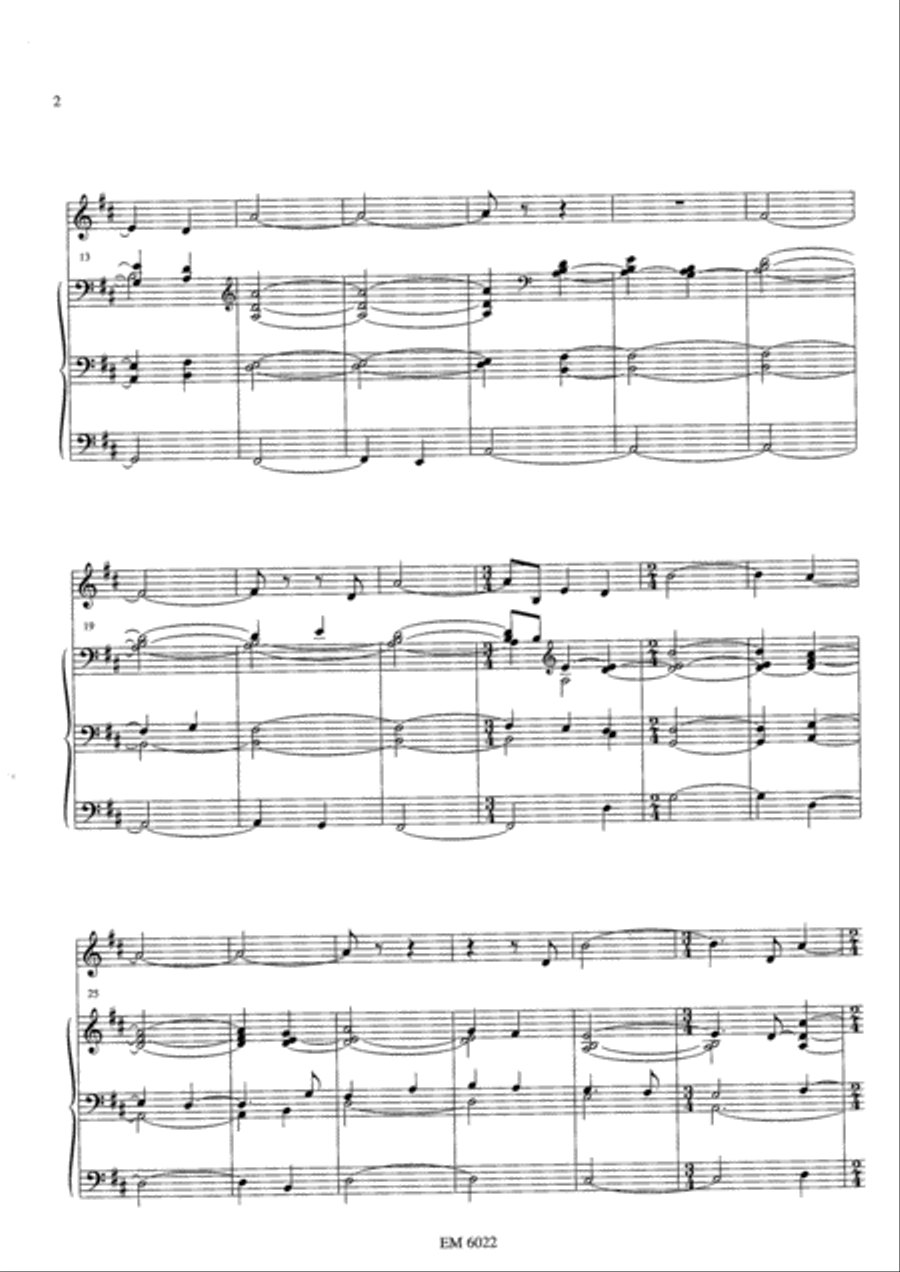 L'Evolution de la Joie for Trumpet and Organ Trumpet scores gallery preview page 3