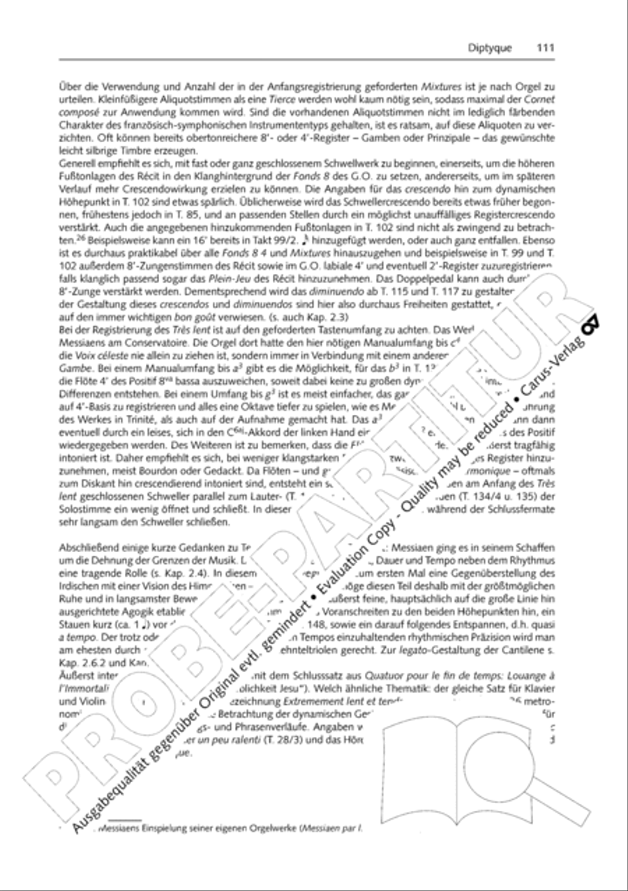 Orgelschule zur historischen Auffuhrungspraxis Organ Solo scores gallery preview page 112