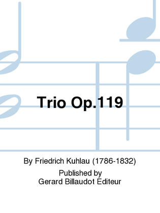 Book cover for Trio Op. 119