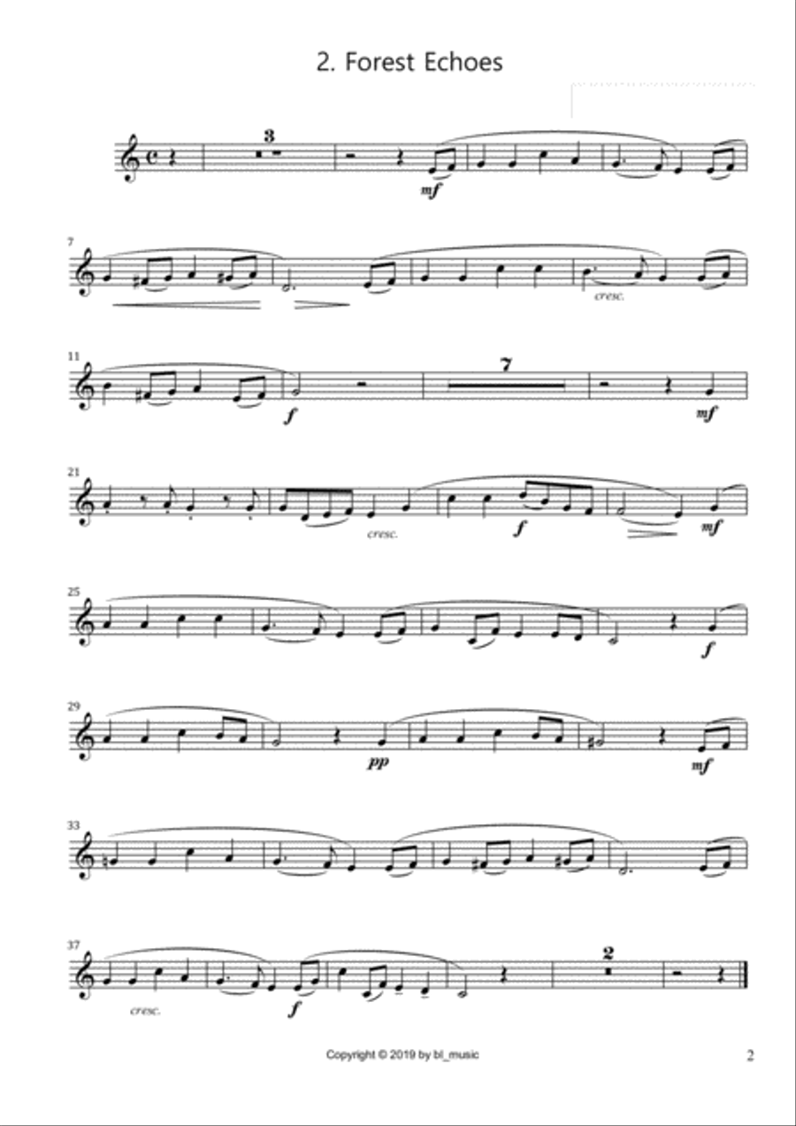 A Victorian Suite for Ocarina and Piano Piano scores gallery preview page 3