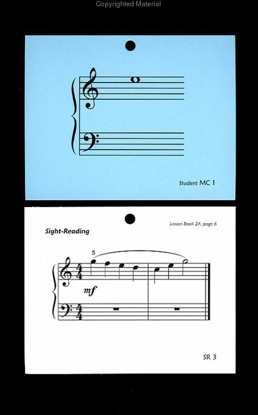 Alfred's Premier Piano Course - Flash Cards 2A Piano Method scores gallery preview page 2