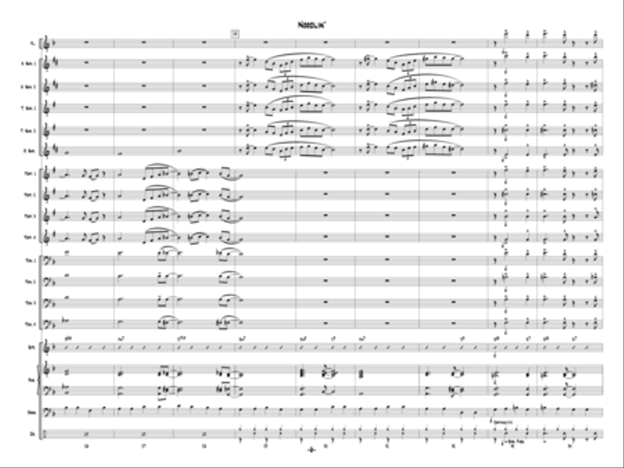 Noodlin' Jazz Ensemble scores gallery preview page 5