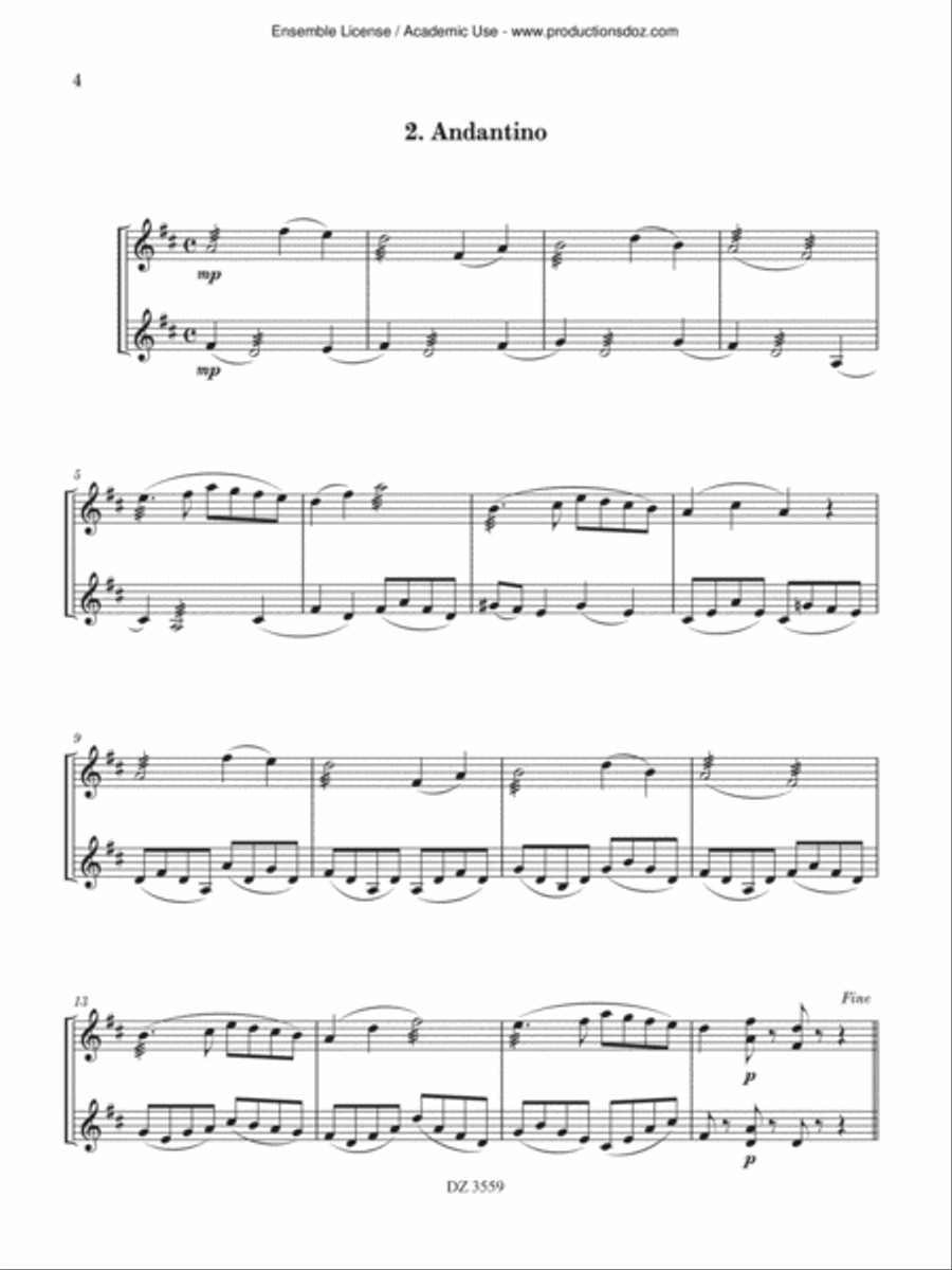 25 Duos 25 Duos Mandolin scores gallery preview page 4