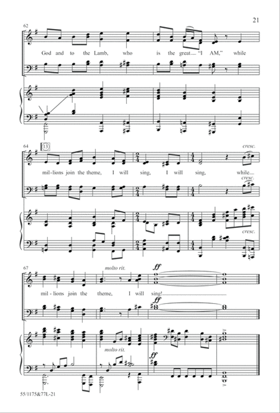 Behold the Lamb! Behold the Lamb! 4-Part scores gallery preview page 22