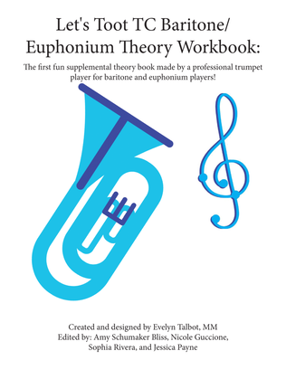 Let's Toot Baritone/Euphonium Treble Clef Theory Workbook