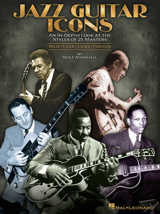 Book cover for Jazz Guitar Icons