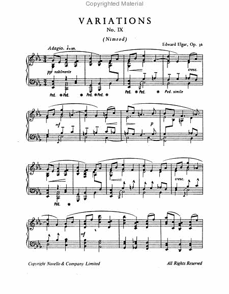 Nimrod From Enigma Variations Op. 36