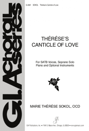 Book cover for Thérèse’s Canticle of Love - Instrument edition