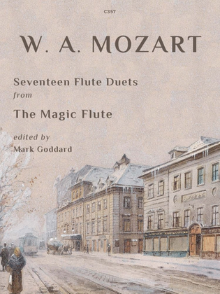 Book cover for Seventeen Flute Duets from The Magic Flute