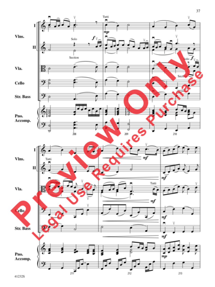 Pippin Pippin String Orchestra scores gallery preview page 38