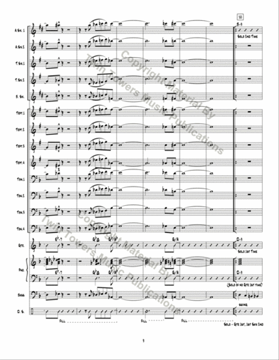 Nerve Damage Jazz Ensemble scores gallery preview page 10