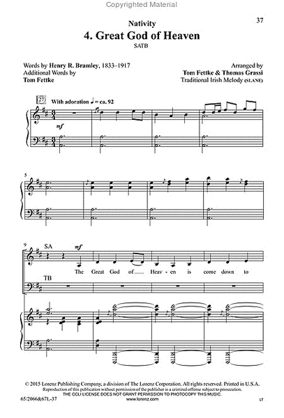 Stars of Glory - SATB with Performance CD image number null