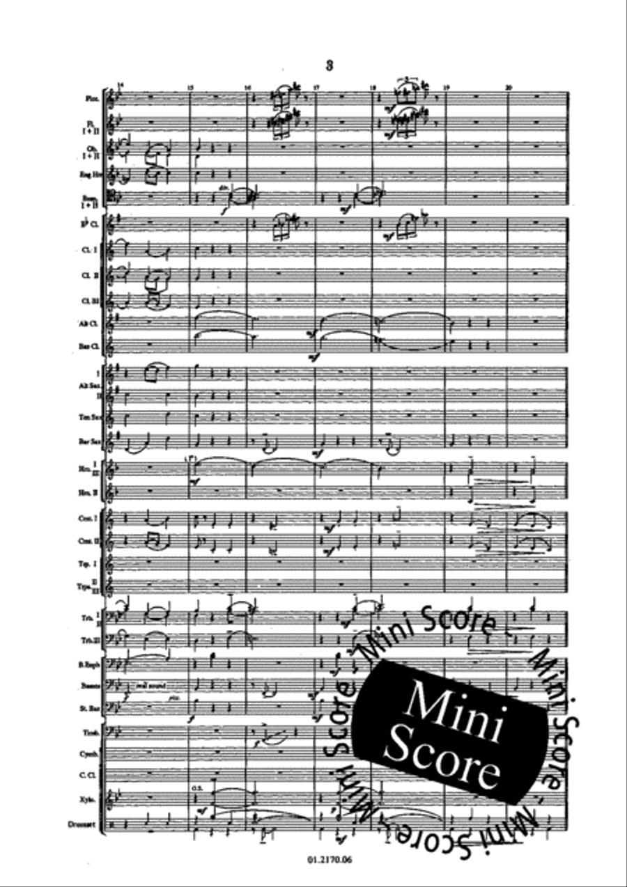 Mills Go Round Concert Band scores gallery preview page 9
