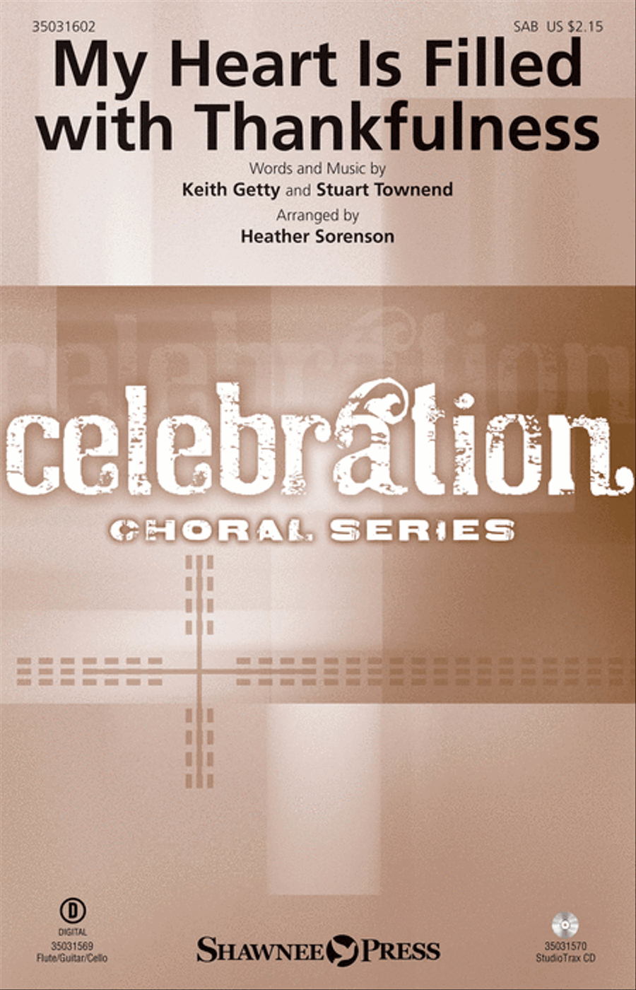 My Heart Is Filled with Thankfulness 3-Part scores gallery preview page 1