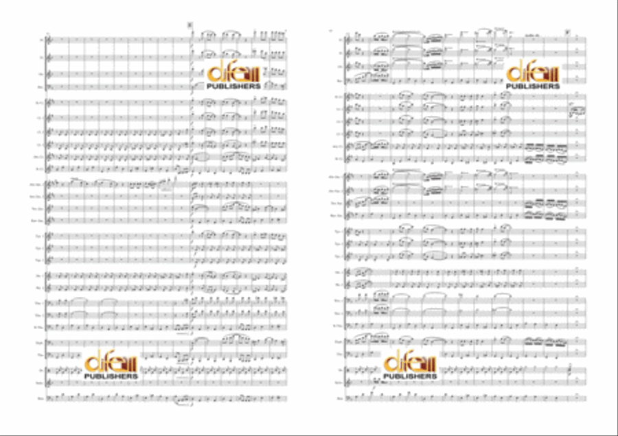 Djindji Rindji Bubamara Concert Band scores gallery preview page 6
