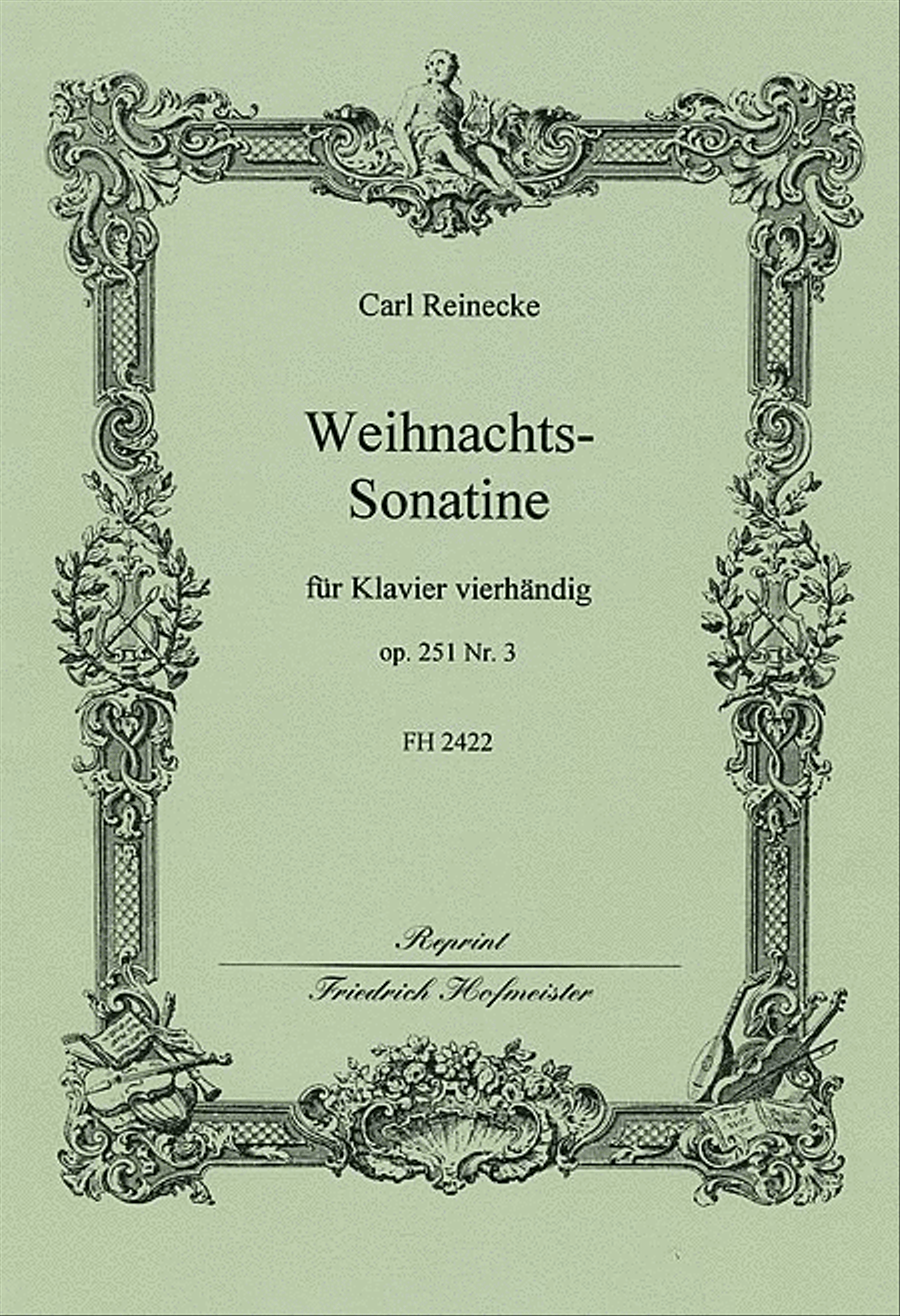 Weihnachts-Sonatine, op. 251,3 Piano Duet scores gallery preview page 1